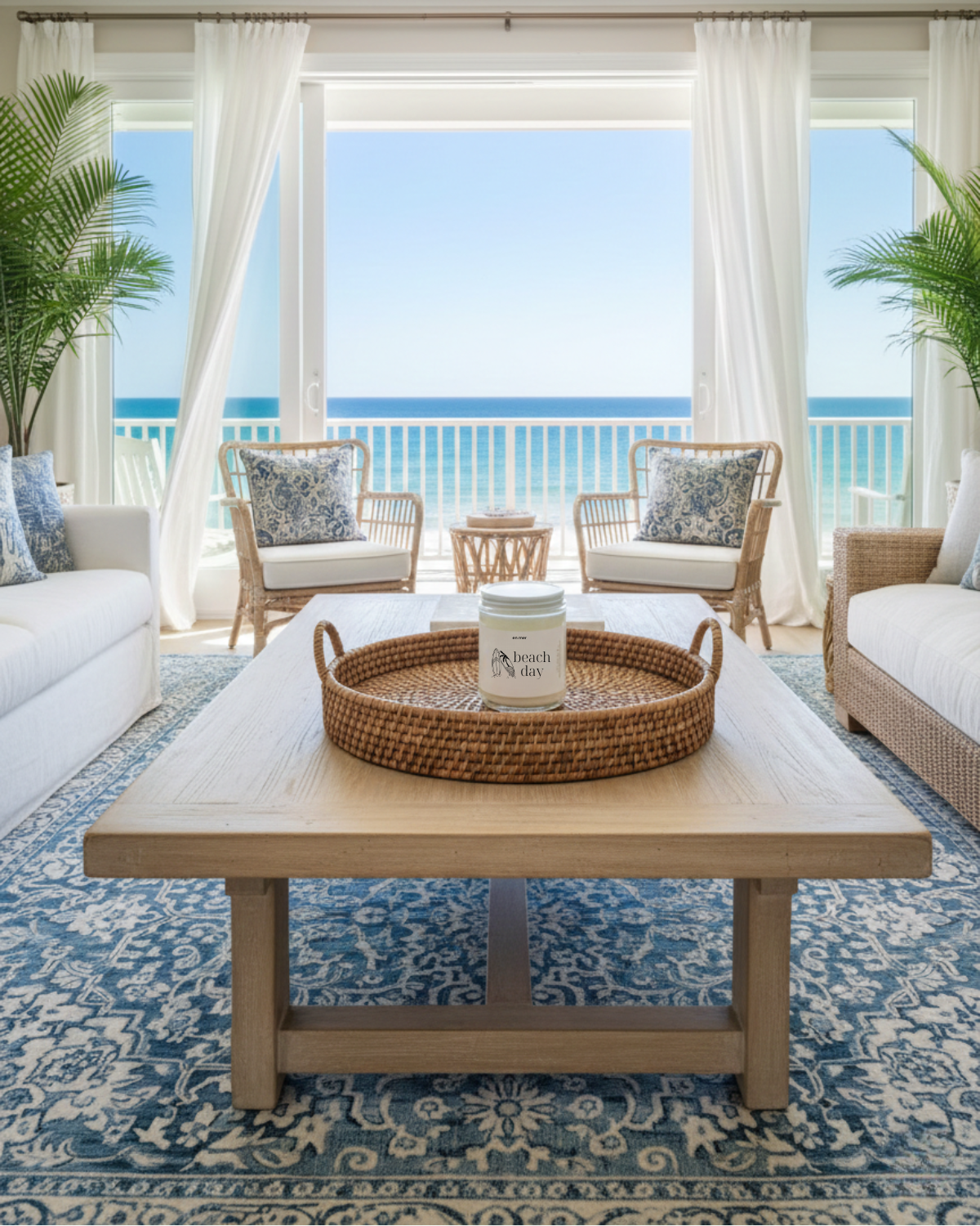 en mer | beach day | soy wax candle & melts