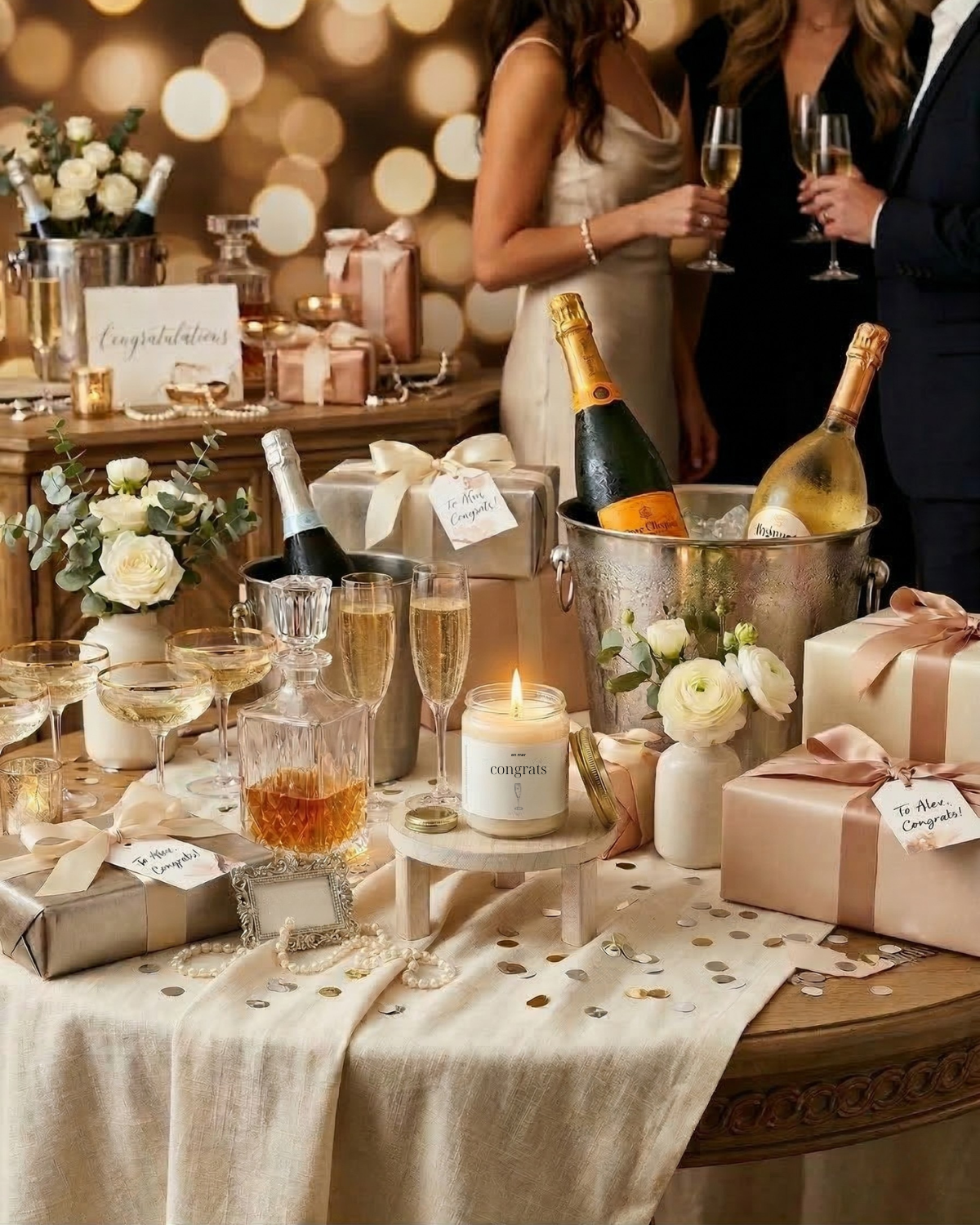 congrats | soy wax candle by en mer