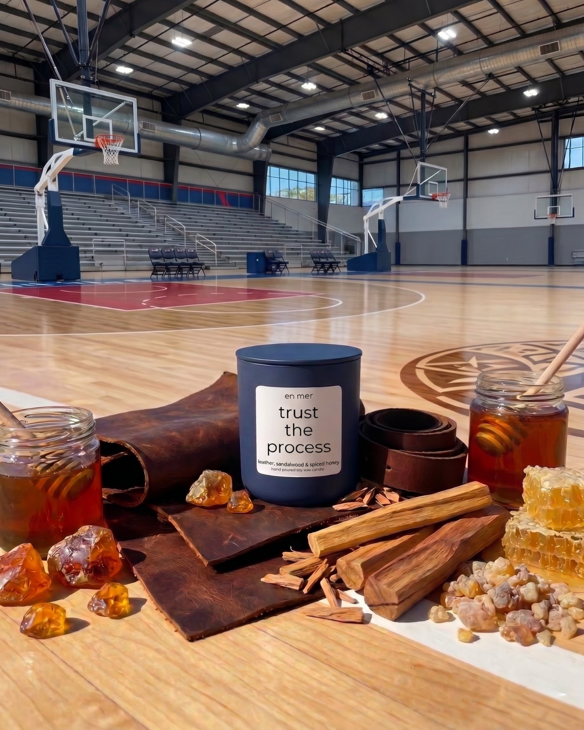 trust the process | soy wax candle by en mer