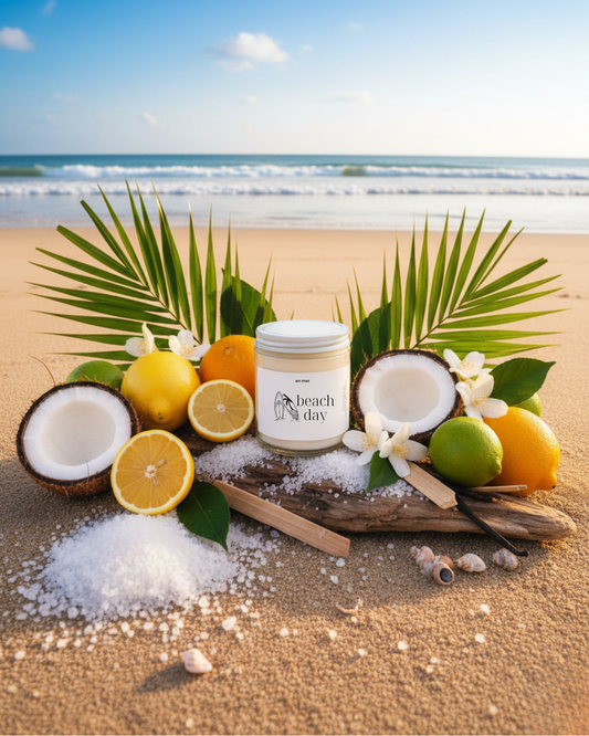 en mer | beach day | soy wax candle & melts
