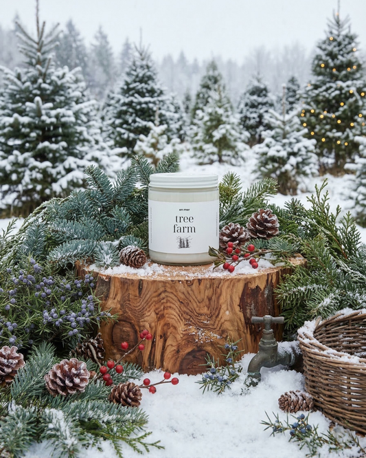 tree farm | soy wax candle by en mer