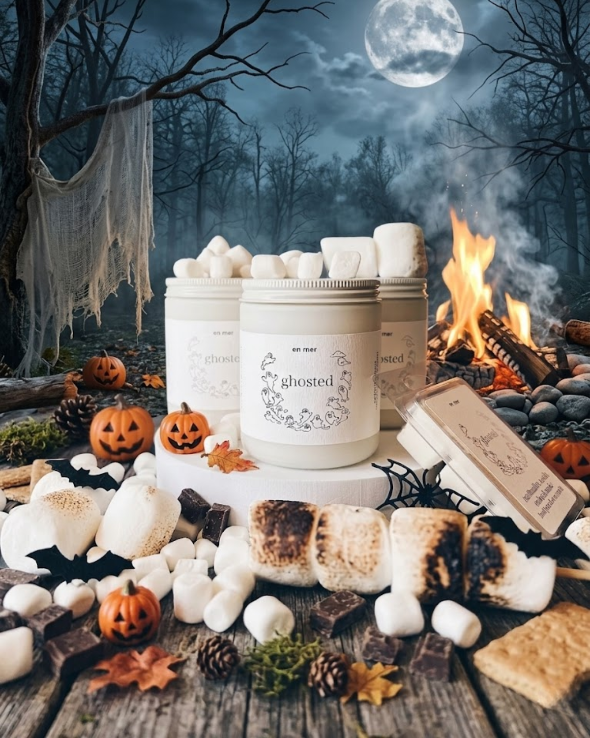 ghosted | soy wax candle by en mer
