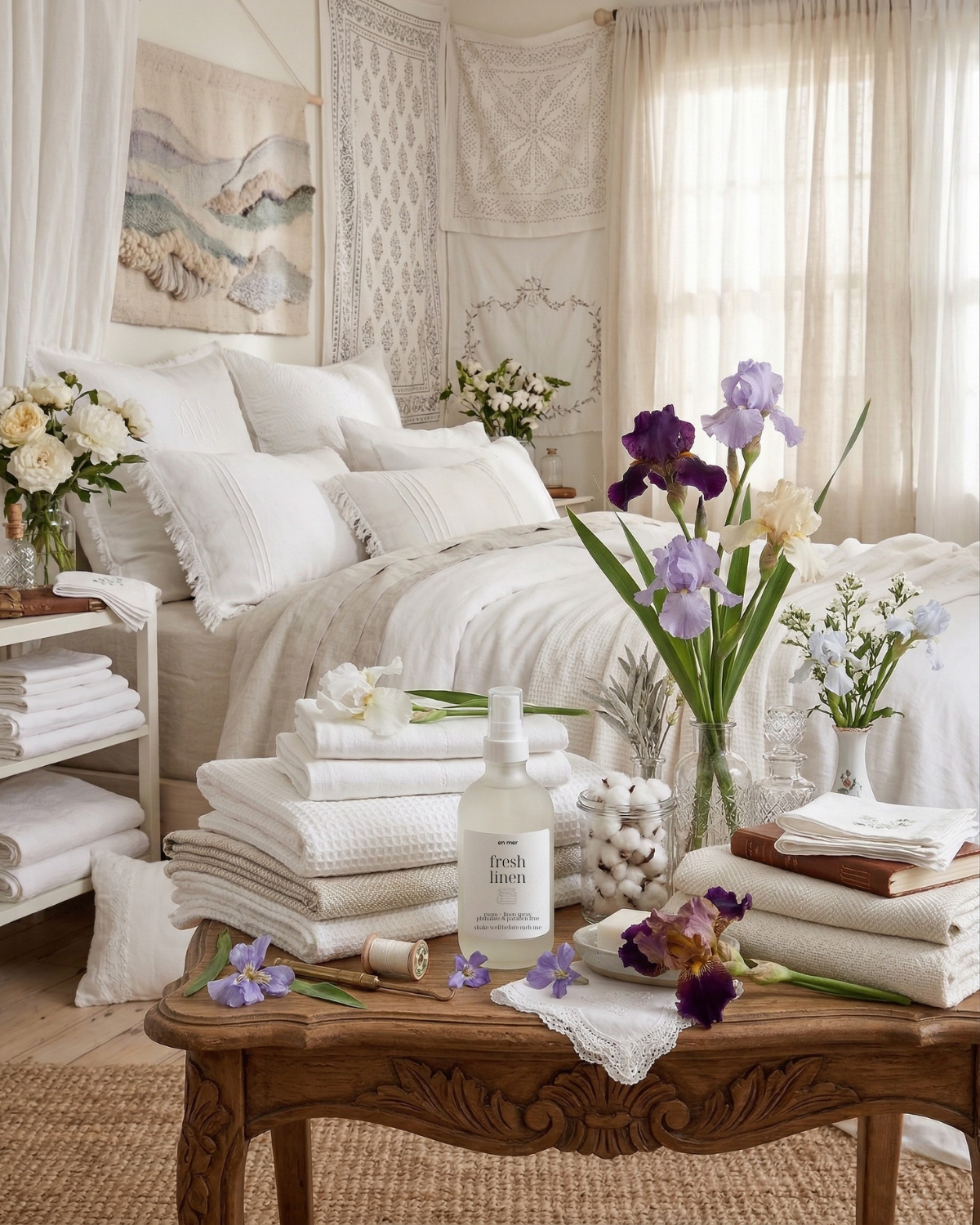 fresh linen | room + linen spray by en mer