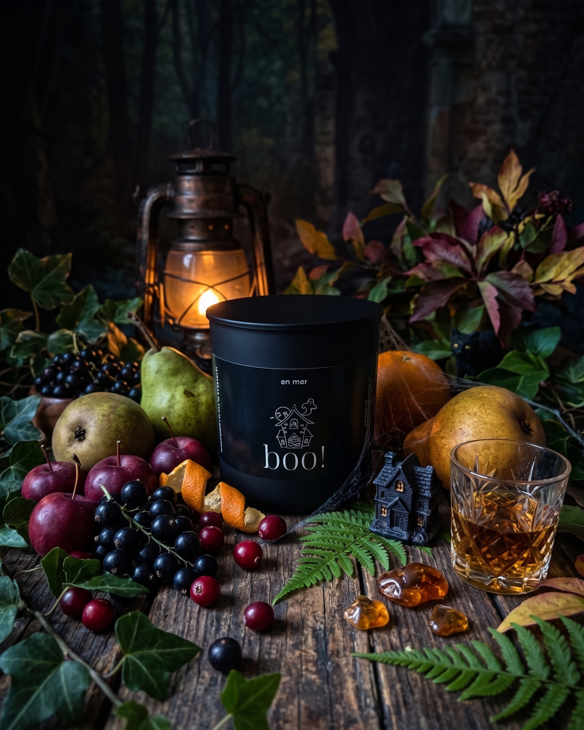 boo! | soy wax candle by en mer