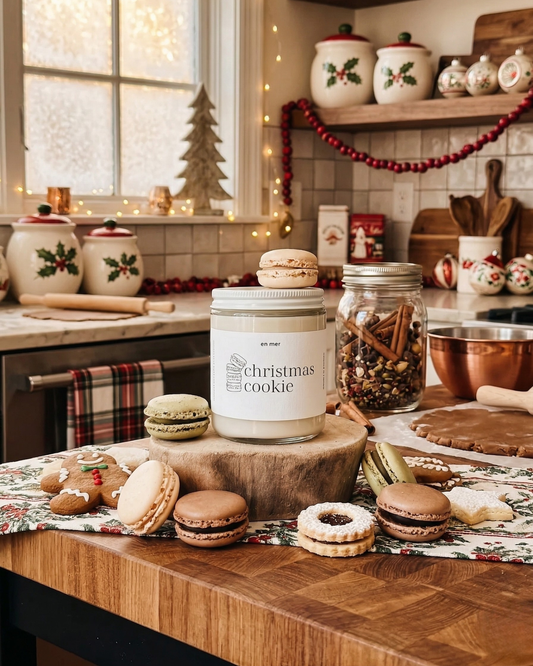 en mer | christmas cookie | soy wax candle & melts