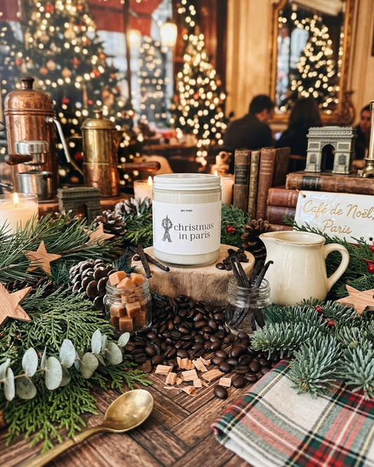 en mer | christmas in paris | soy wax candle & melts
