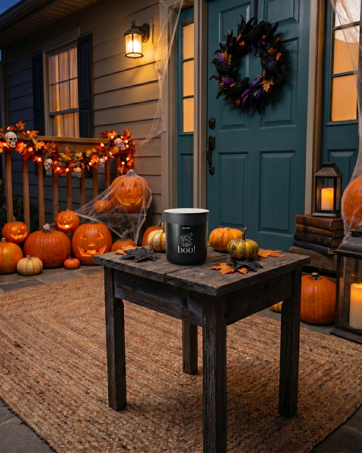 boo! | soy wax candle by en mer