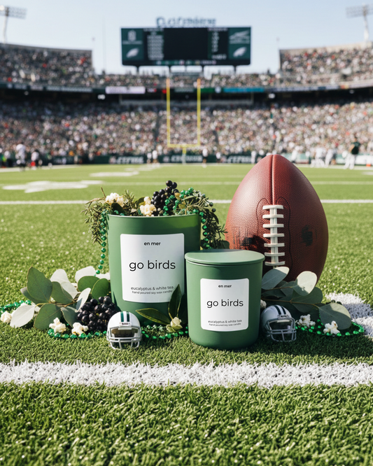 en mer | go birds | soy wax candle