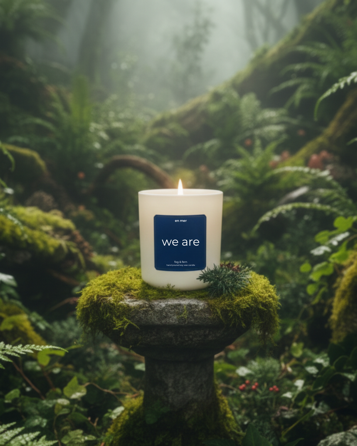 en mer | we are | soy wax candle