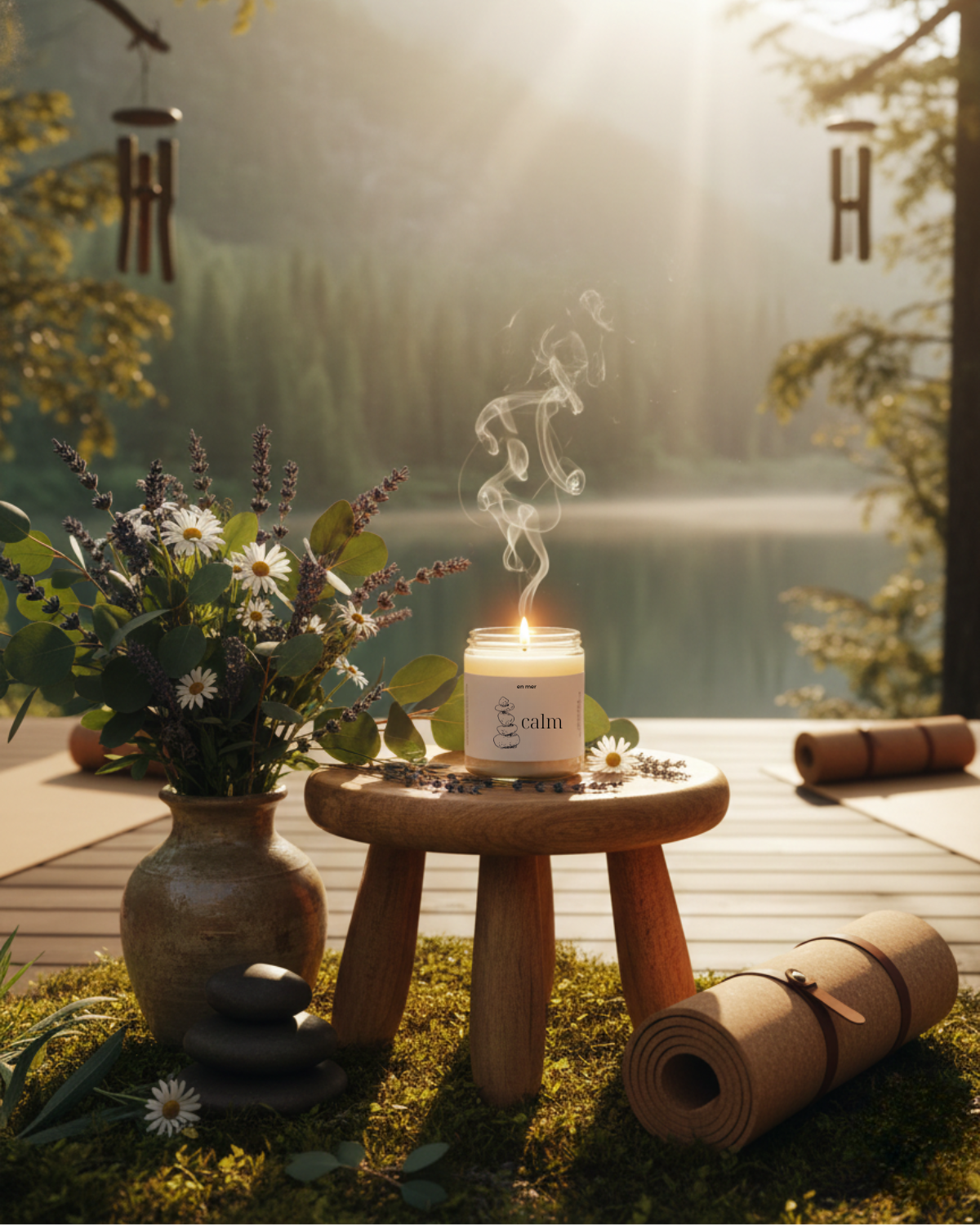 en mer | calm | soy wax candle & melts by