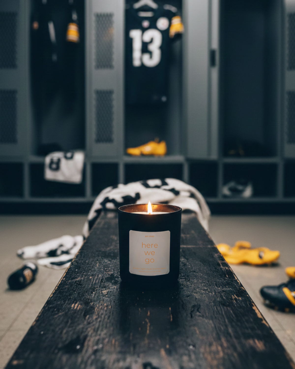 en mer | here we go | soy wax candle