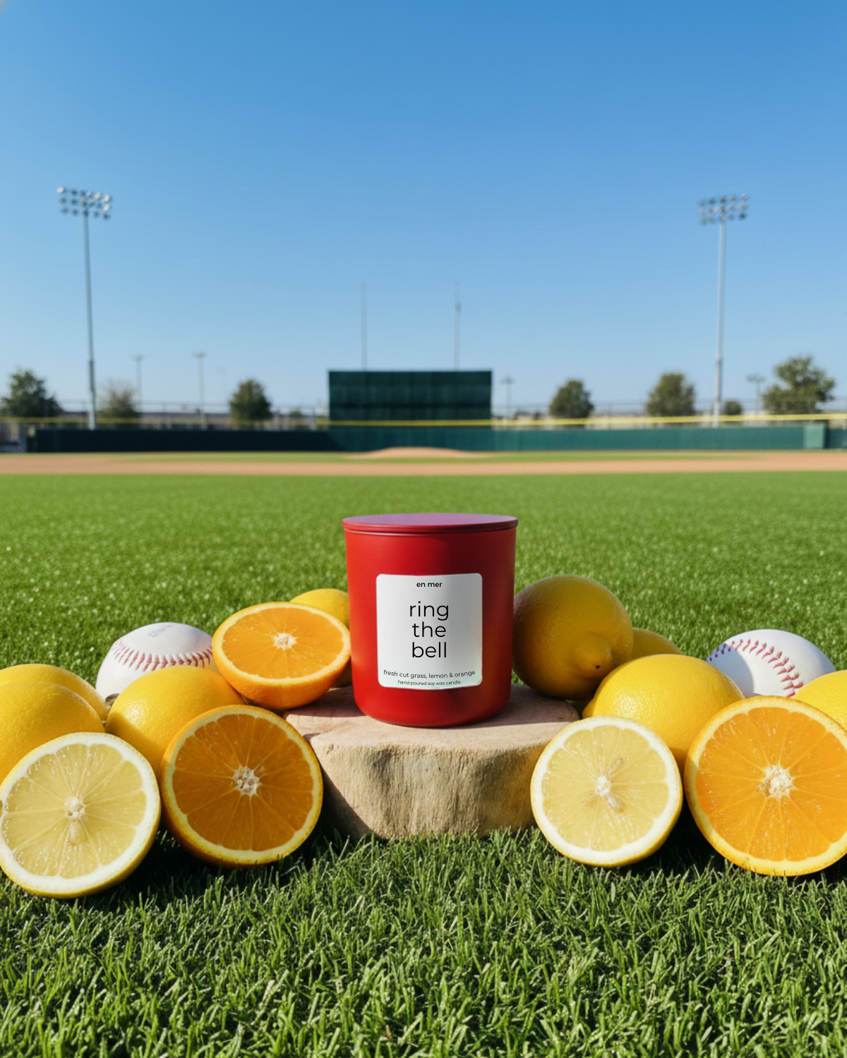 en mer | ring the bell | soy wax candle