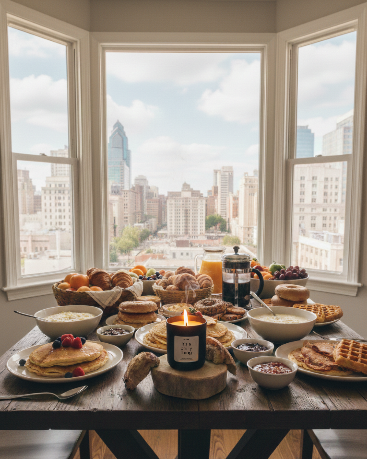 en mer | it's a philly thing | soy wax candle