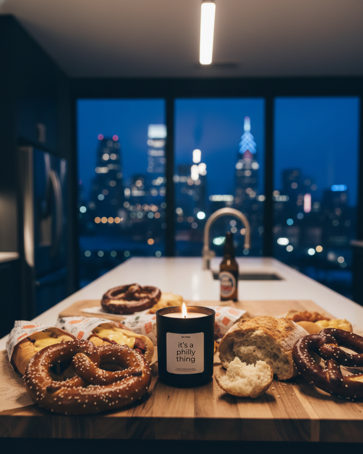 en mer | it's a philly thing | soy wax candle