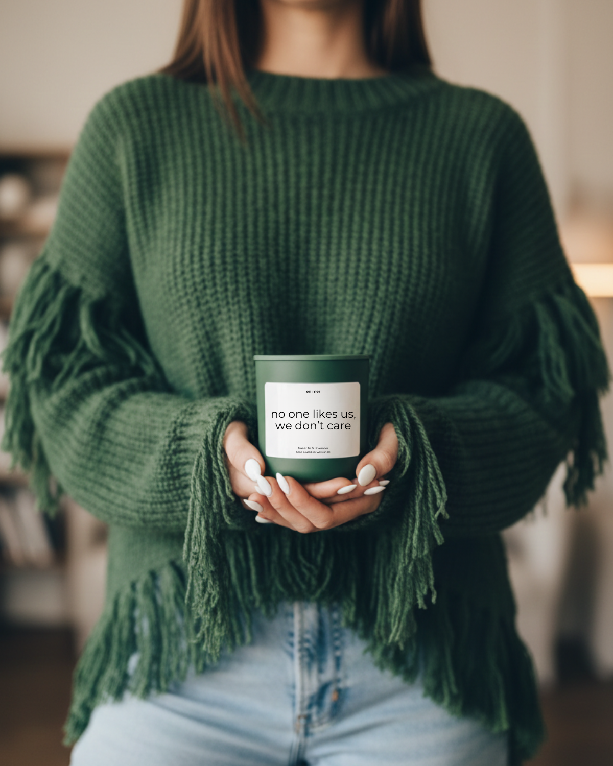en mer | no one likes us, we don't care | soy wax candle