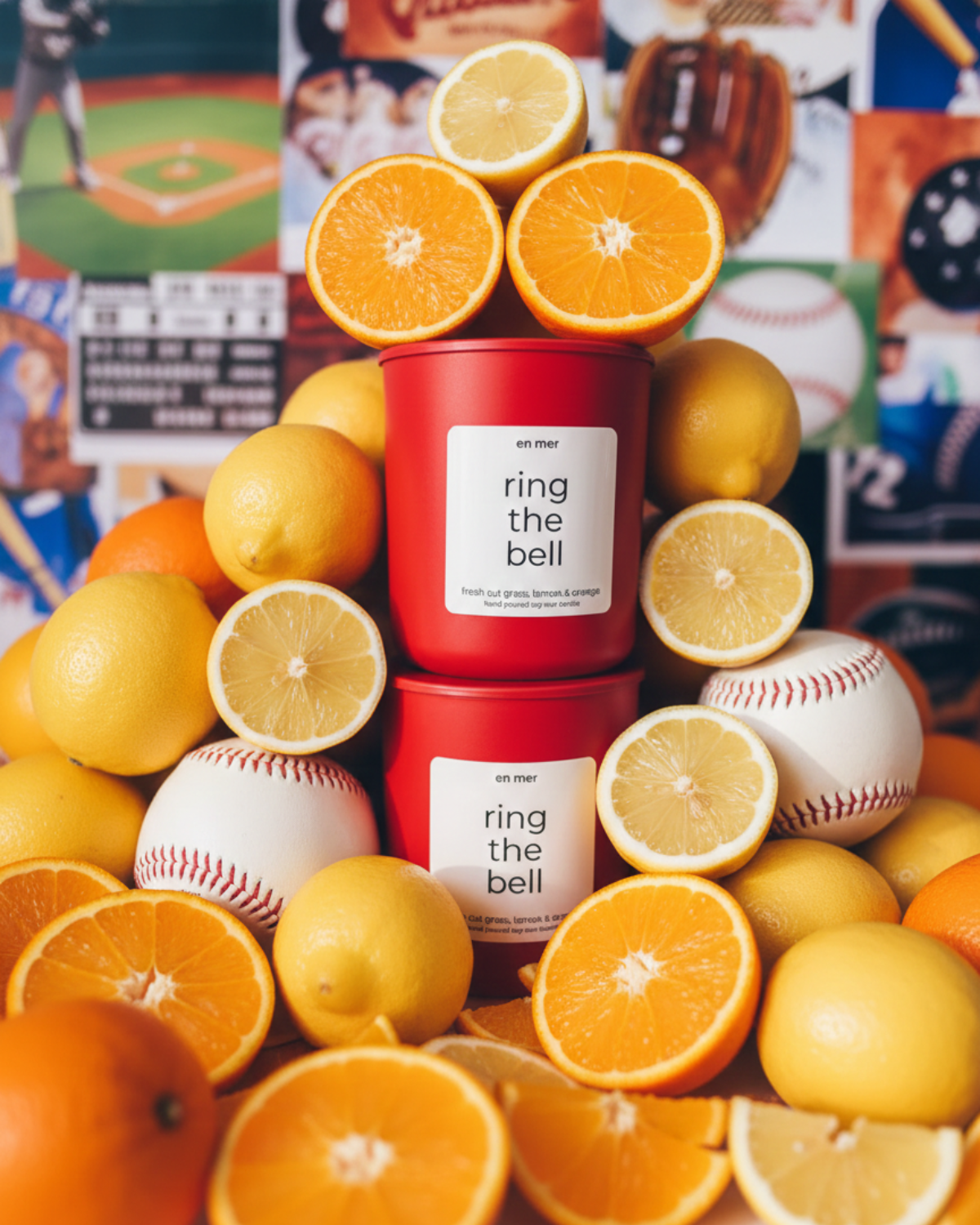 en mer | ring the bell | soy wax candle