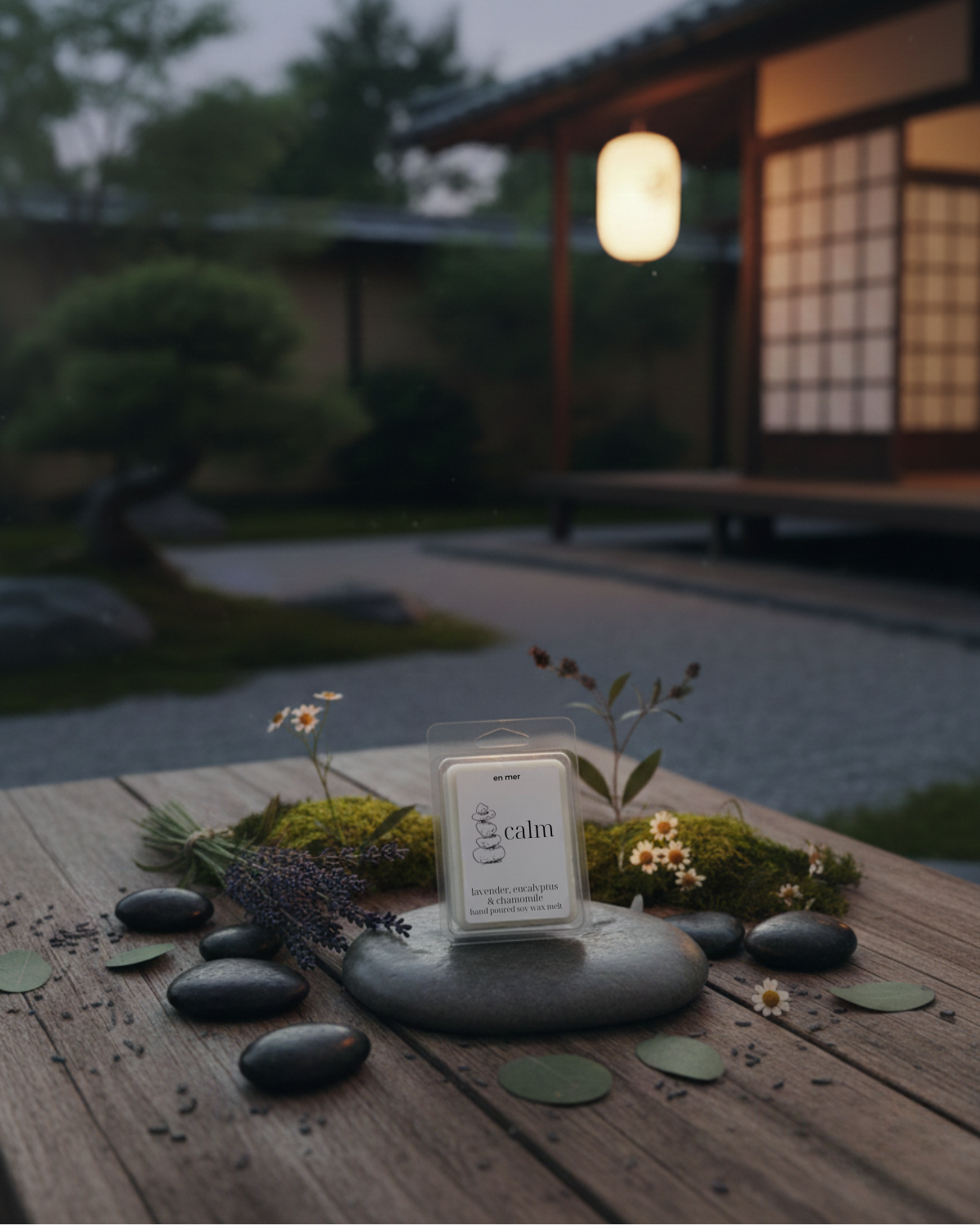 en mer | calm | soy wax candle & melts by