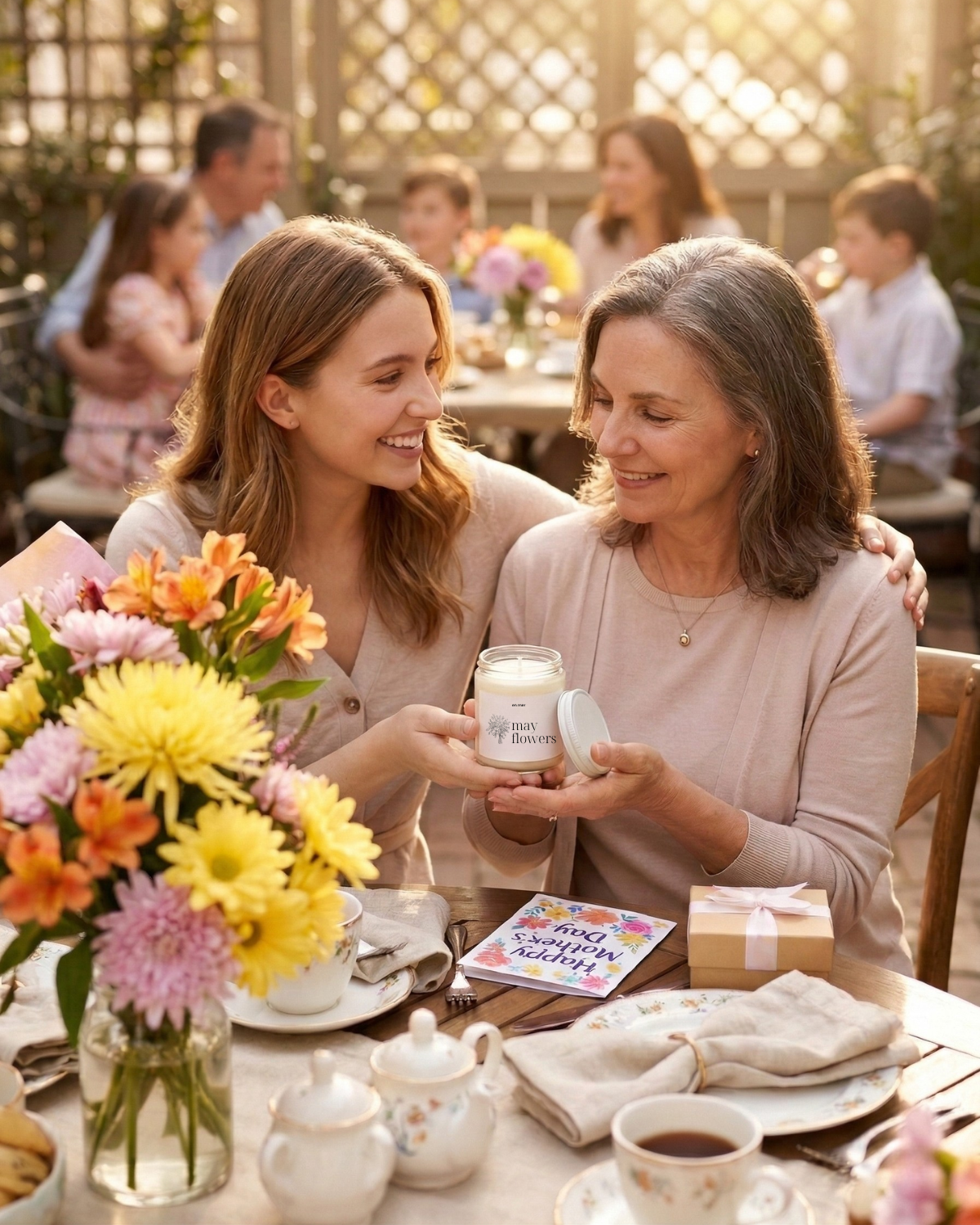 en mer | may flowers | soy wax candle & melts