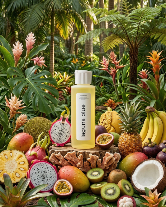 en mer | laguna blue | reed diffuser base