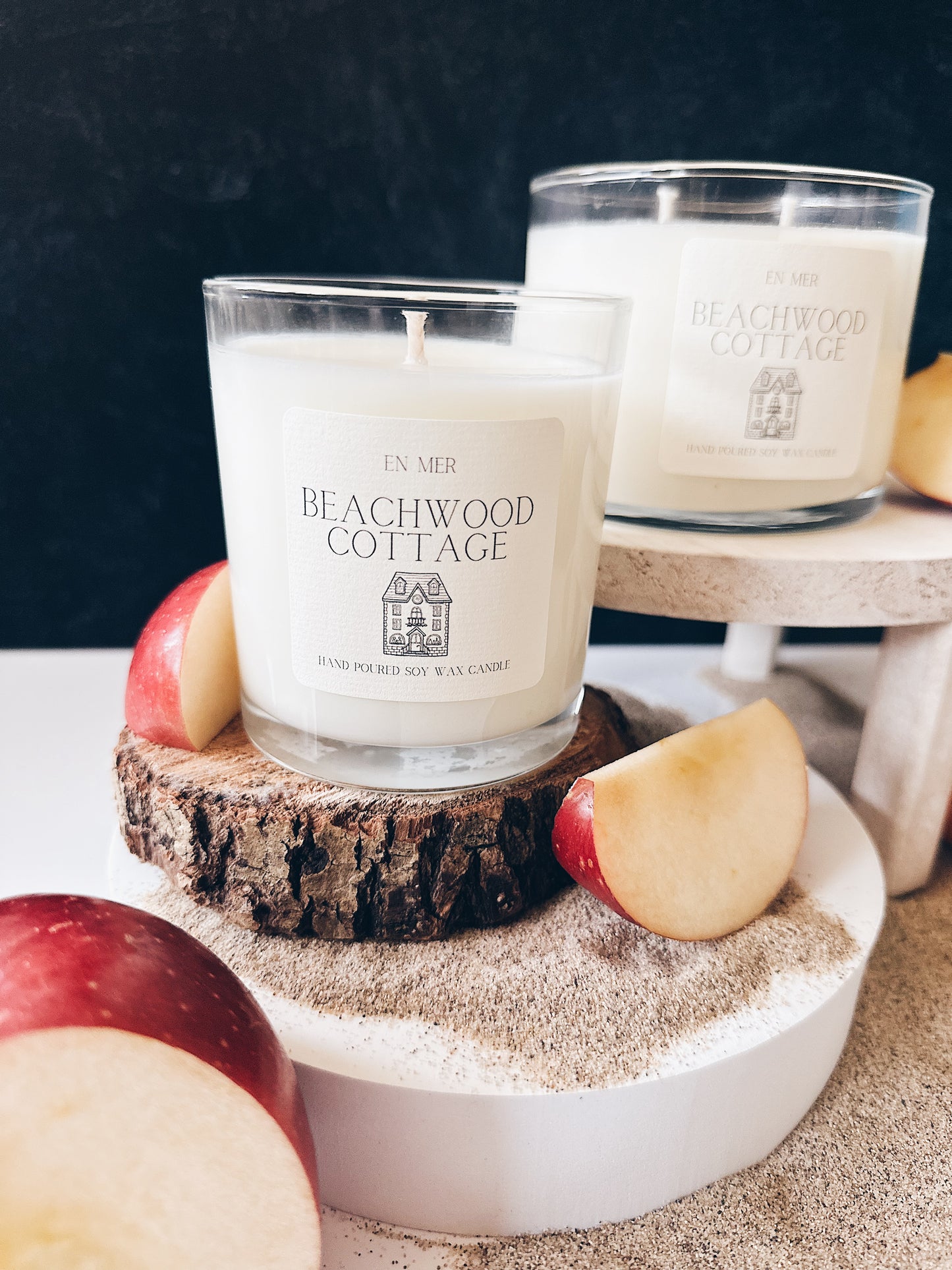 en mer | beachwood cottage | soy wax candle & melts