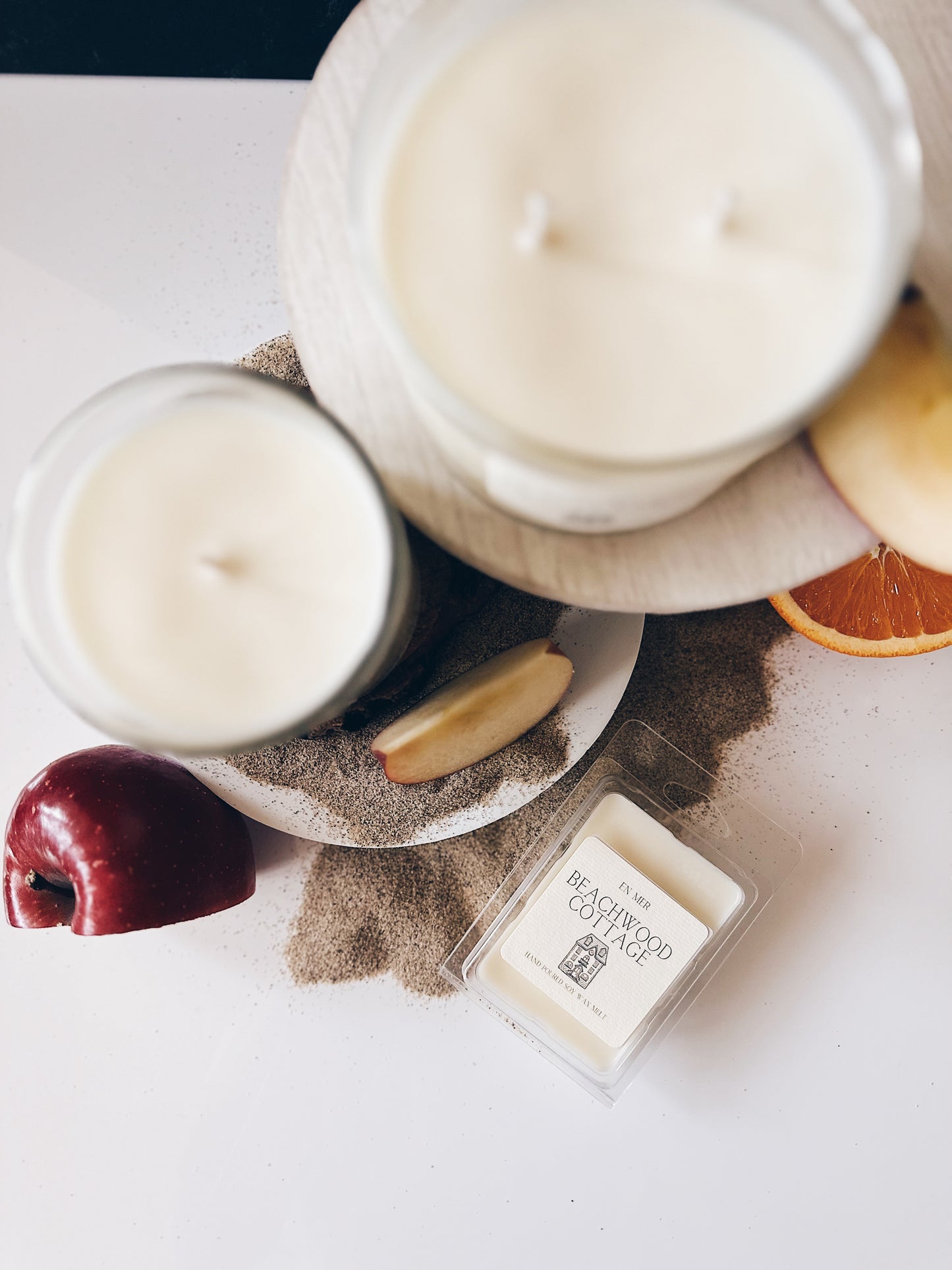 en mer | beachwood cottage | soy wax candle & melts