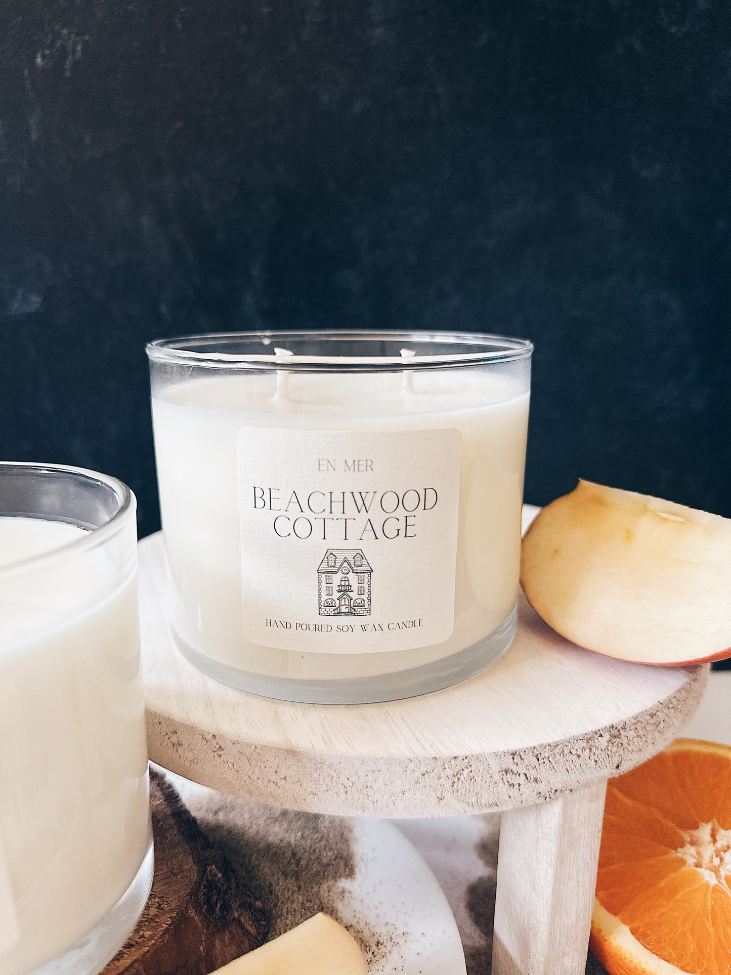 en mer | beachwood cottage | soy wax candle & melts