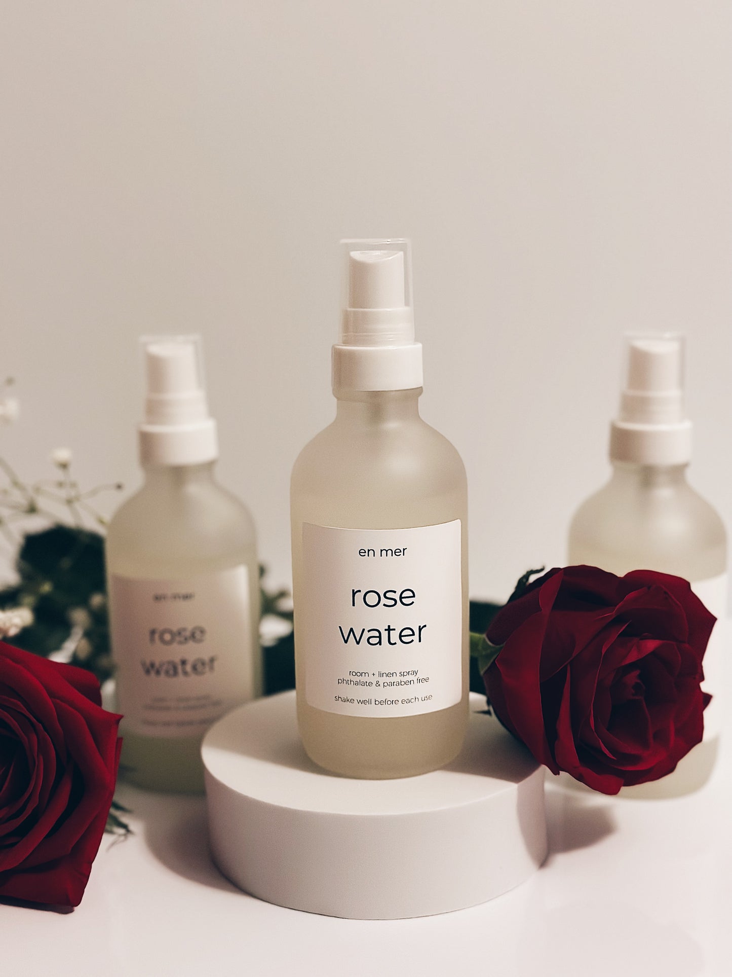 en mer | rose water | room + linen spray