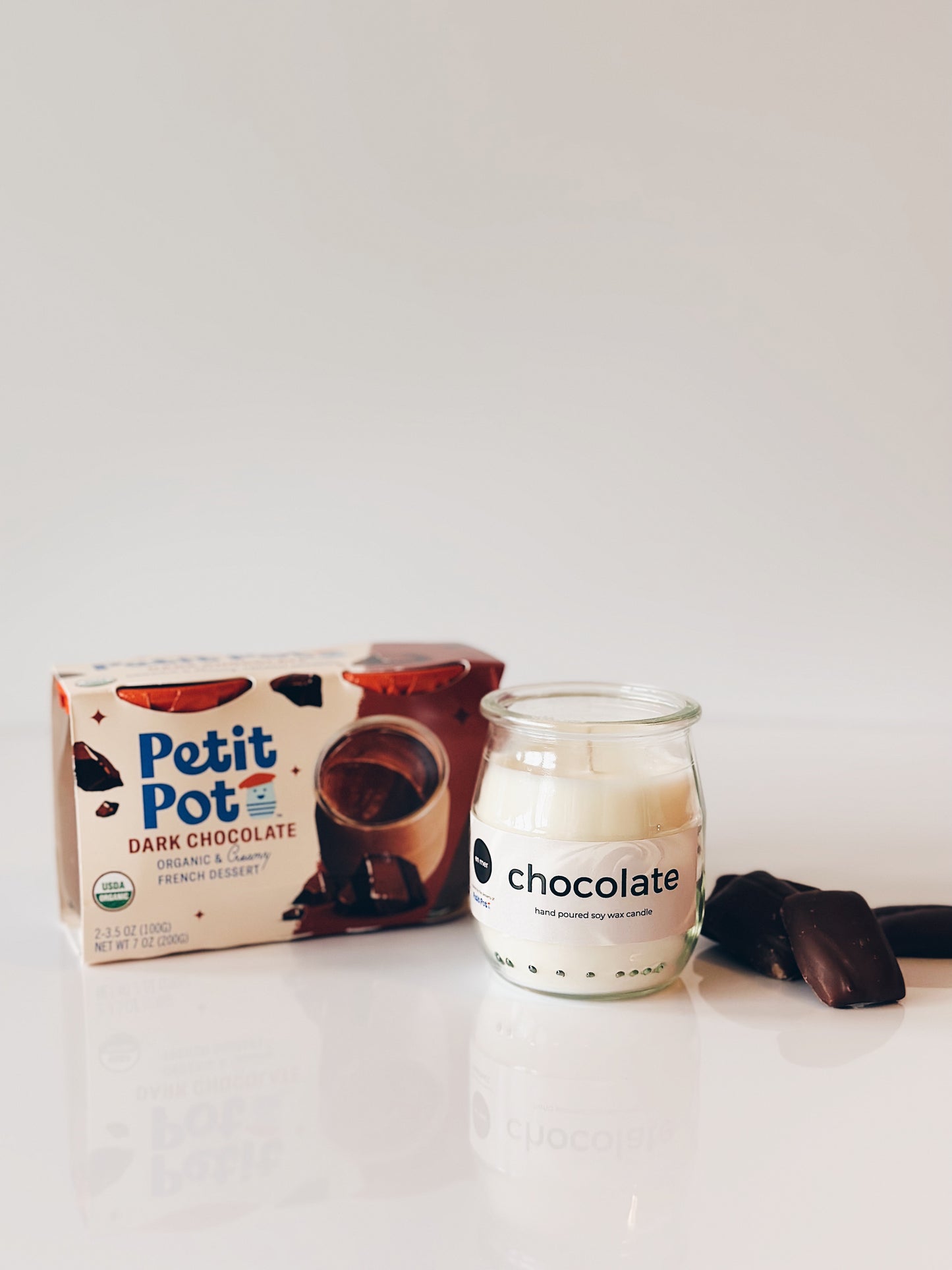 en mer x Petit Pot | chocolate | soy wax candle