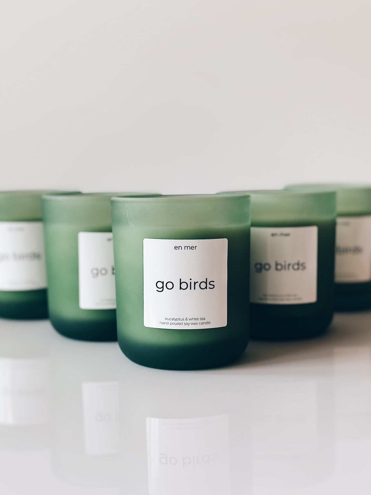en mer | go birds | soy wax candle