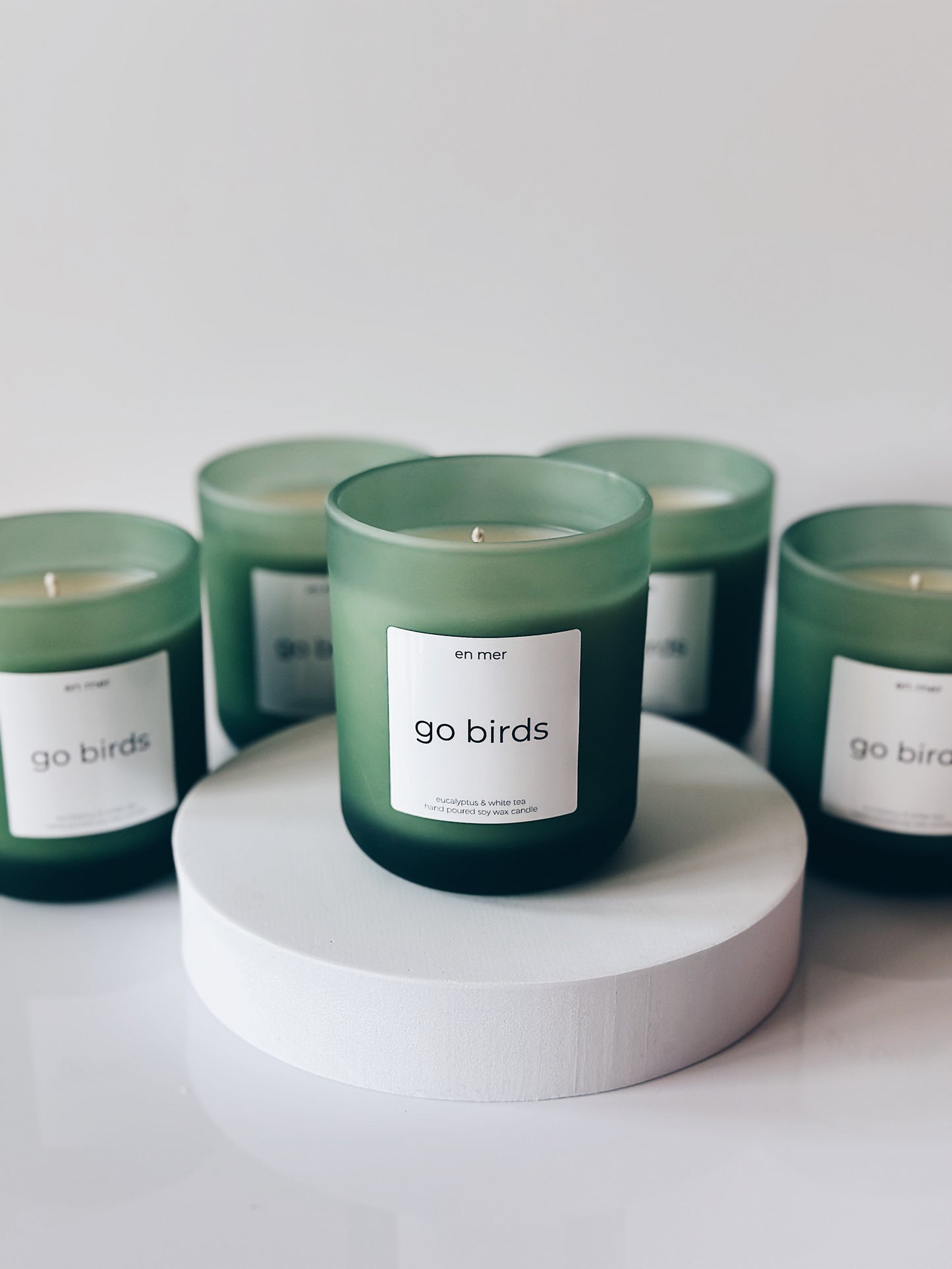 en mer | go birds | soy wax candle