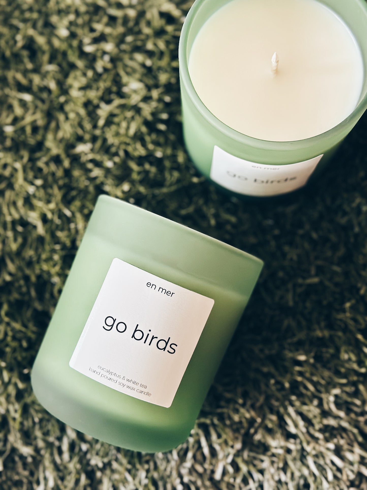 en mer | go birds | soy wax candle