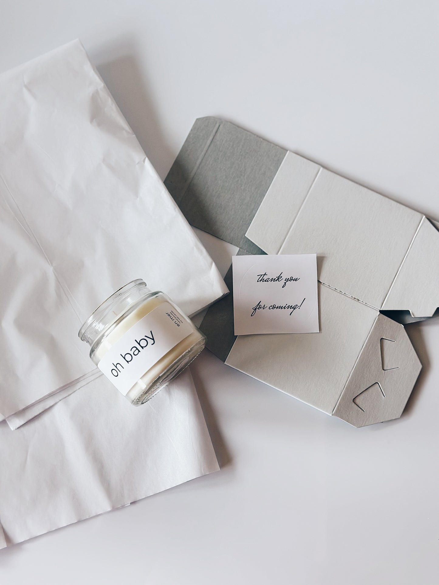 en mer | custom candle gift boxes