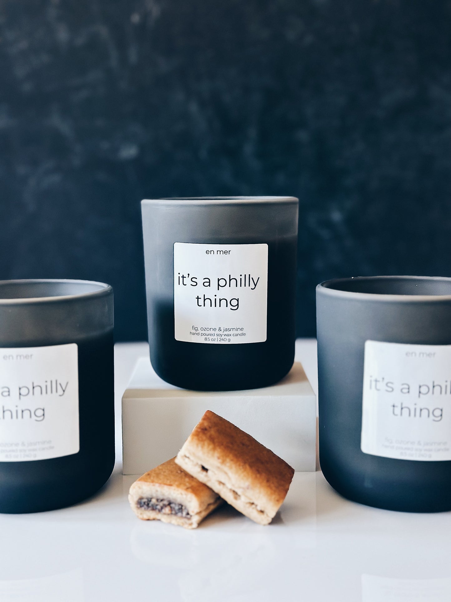 en mer | it's a philly thing | soy wax candle