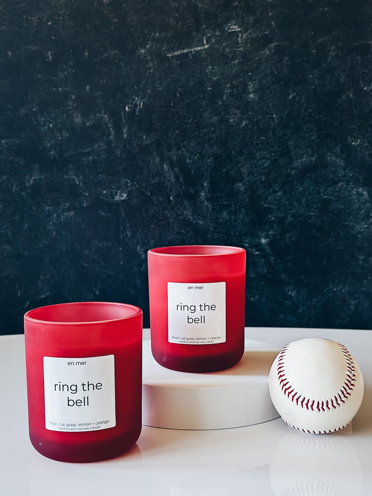 en mer | ring the bell | soy wax candle