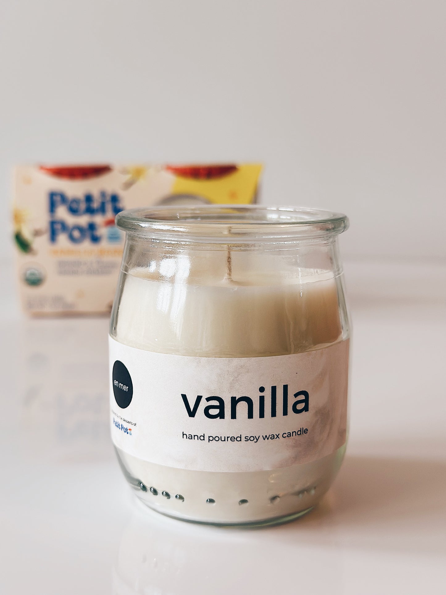 en mer x Petit Pot | vanilla | soy wax candle