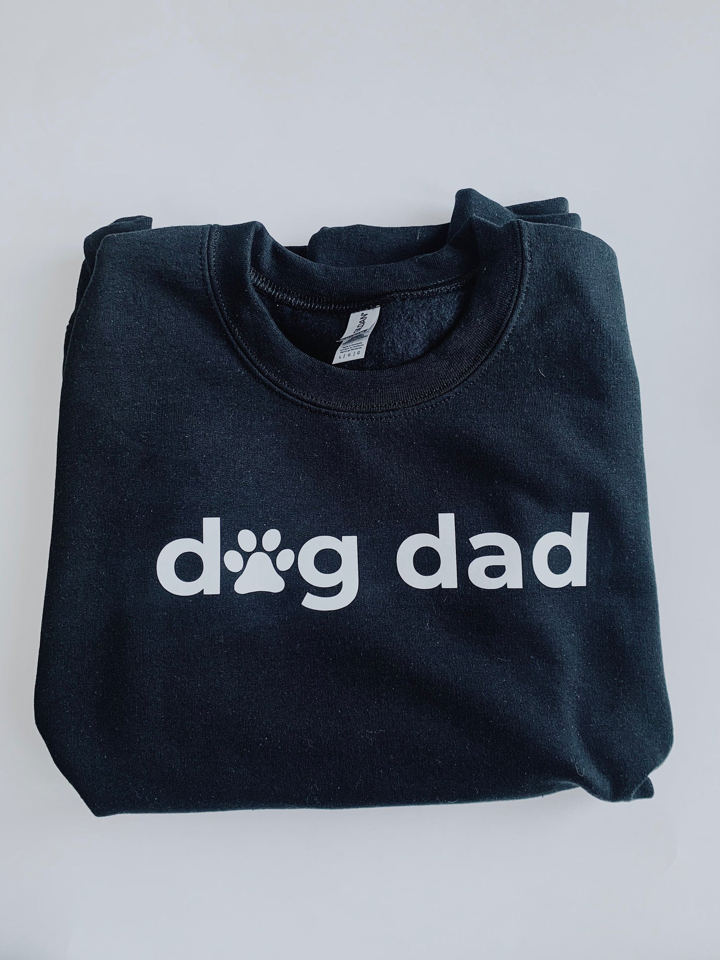 en mer | dog dad crewneck sweatshirt