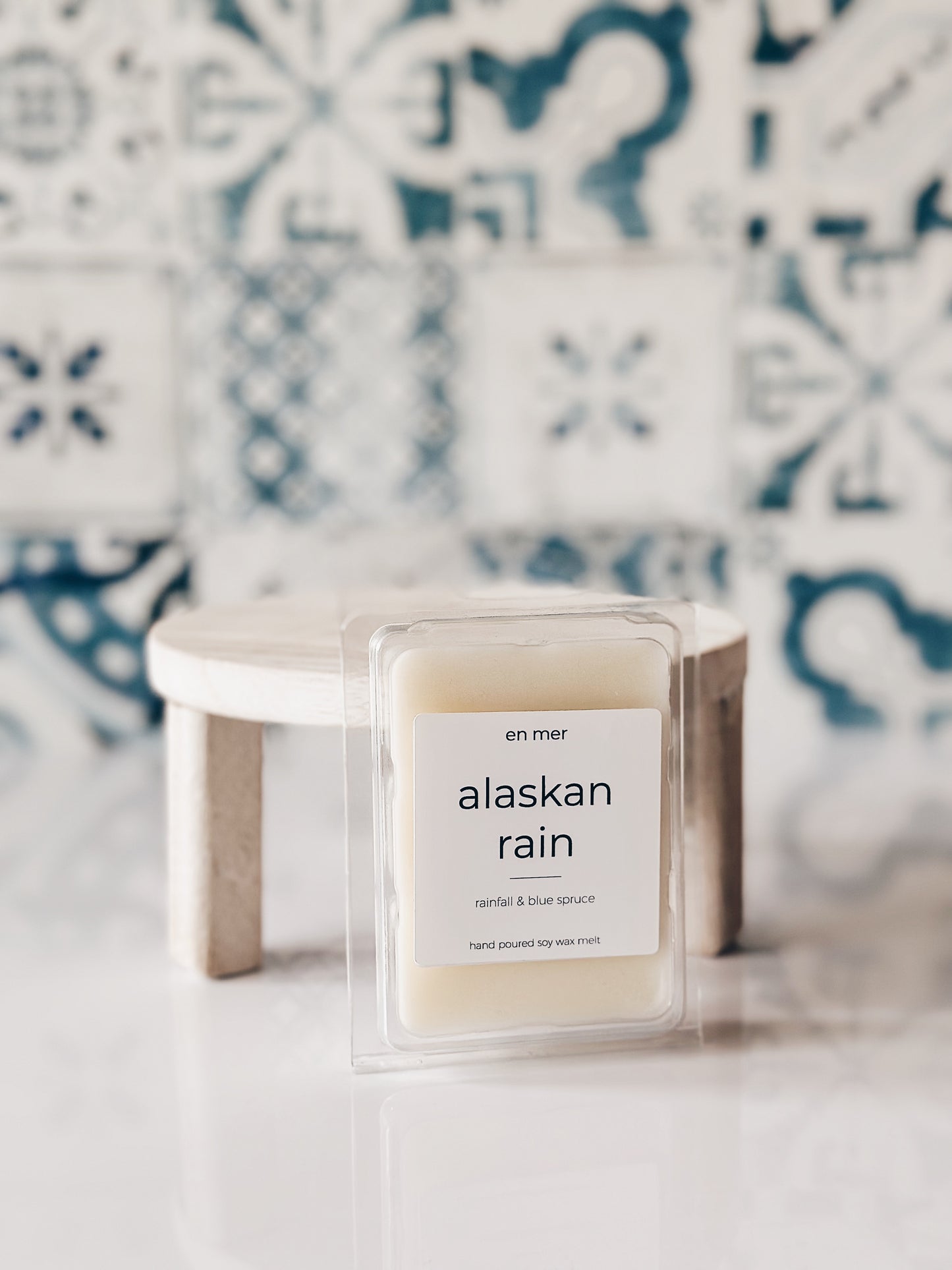 en mer | alaskan rain | soy wax candle & melts